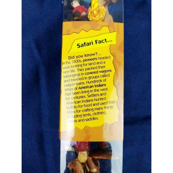 Wild West Toob Hand Painted Figures Educational Home school 11 Miniature Collect - Picture 11 of 12